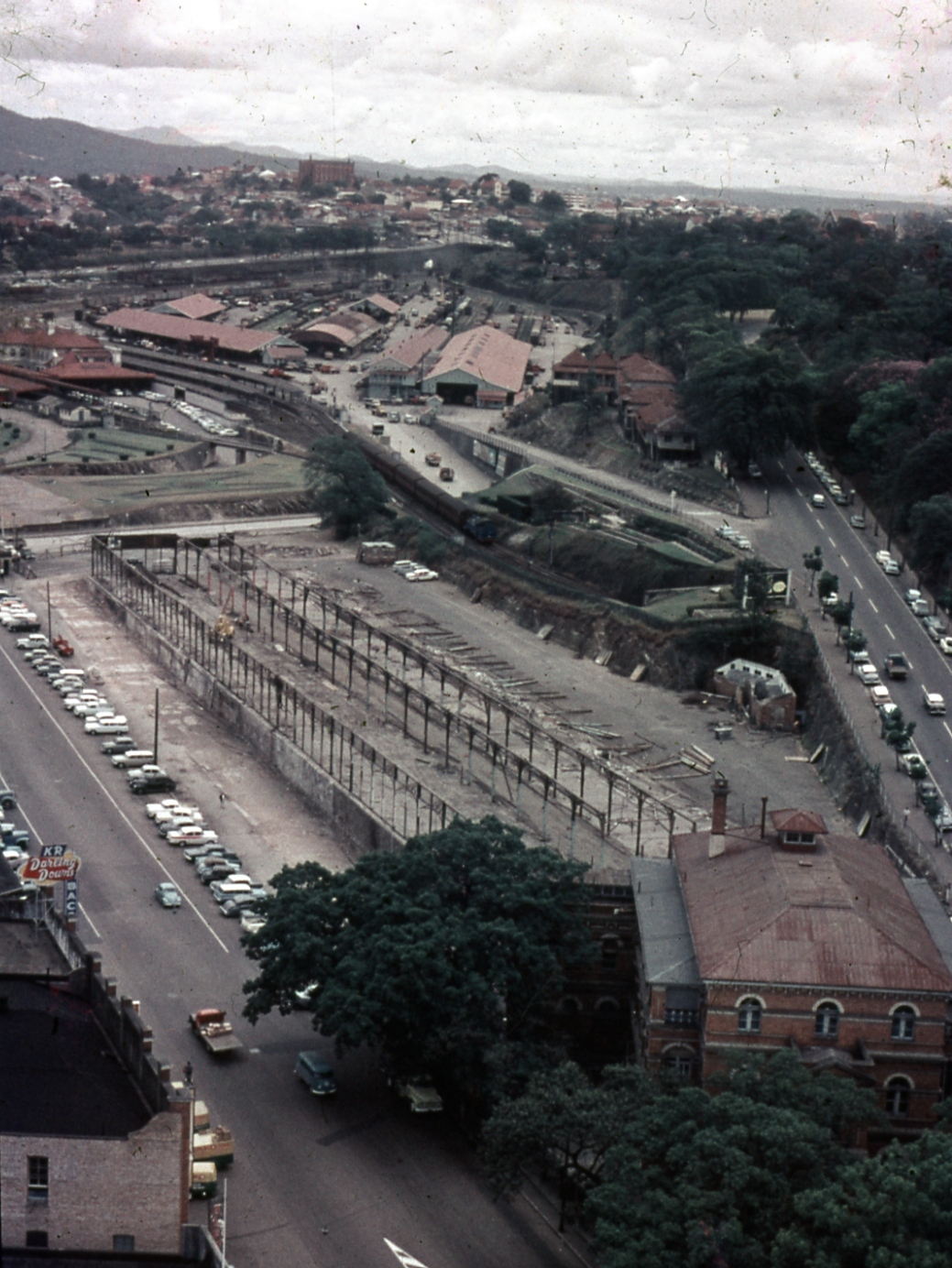 Roma Street - Demolition of the Old Market 1964