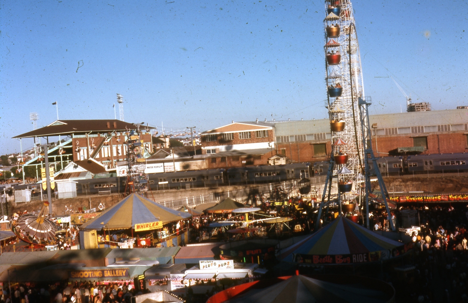 Side Show Alley - Brisbane Exhibition - Brisbane Showgrounds - 1971