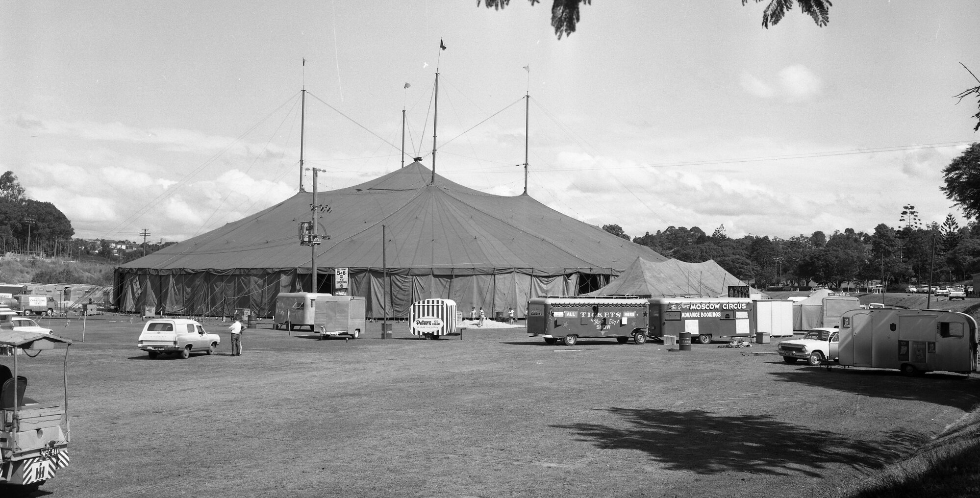 The Great Moscow Circus in Victoria Park - Herston - 1968