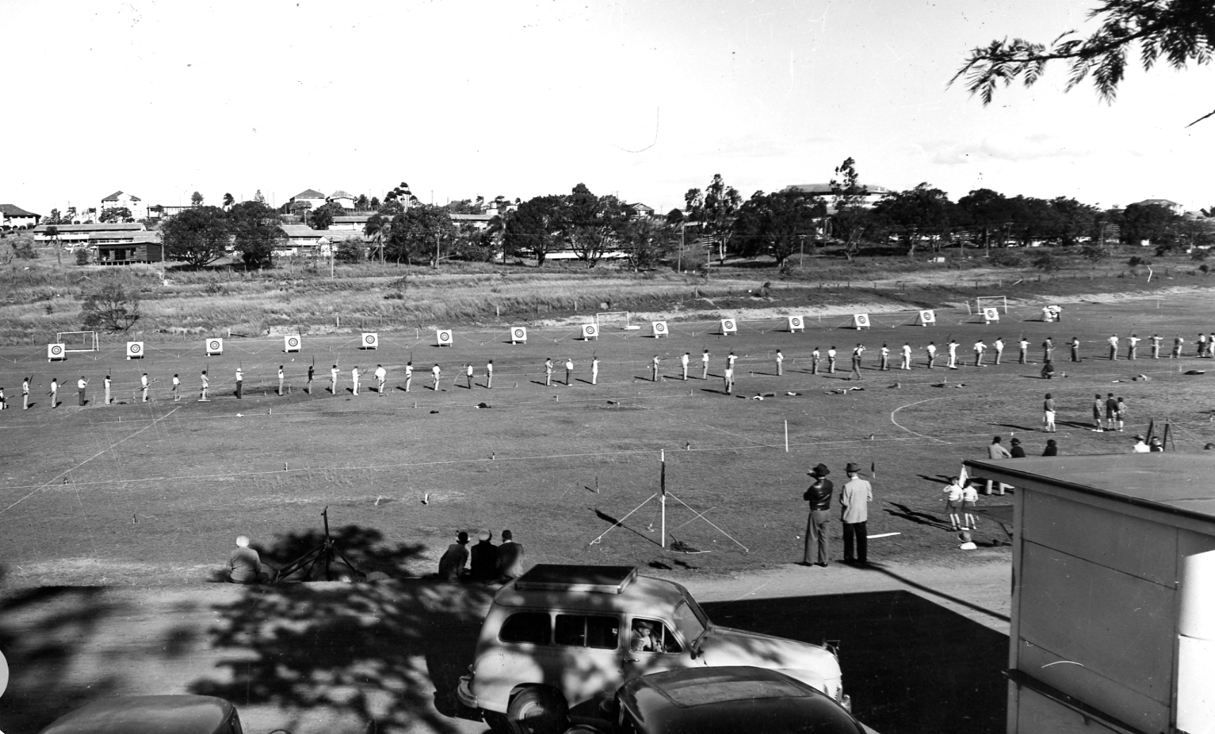 Victoria Park - Archery Competition Herston 1950's