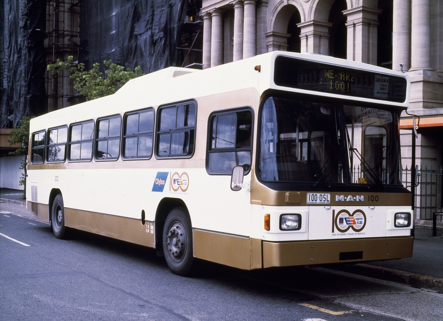 Brisbane Transport's One Hundred Years Of Service Bus 1985