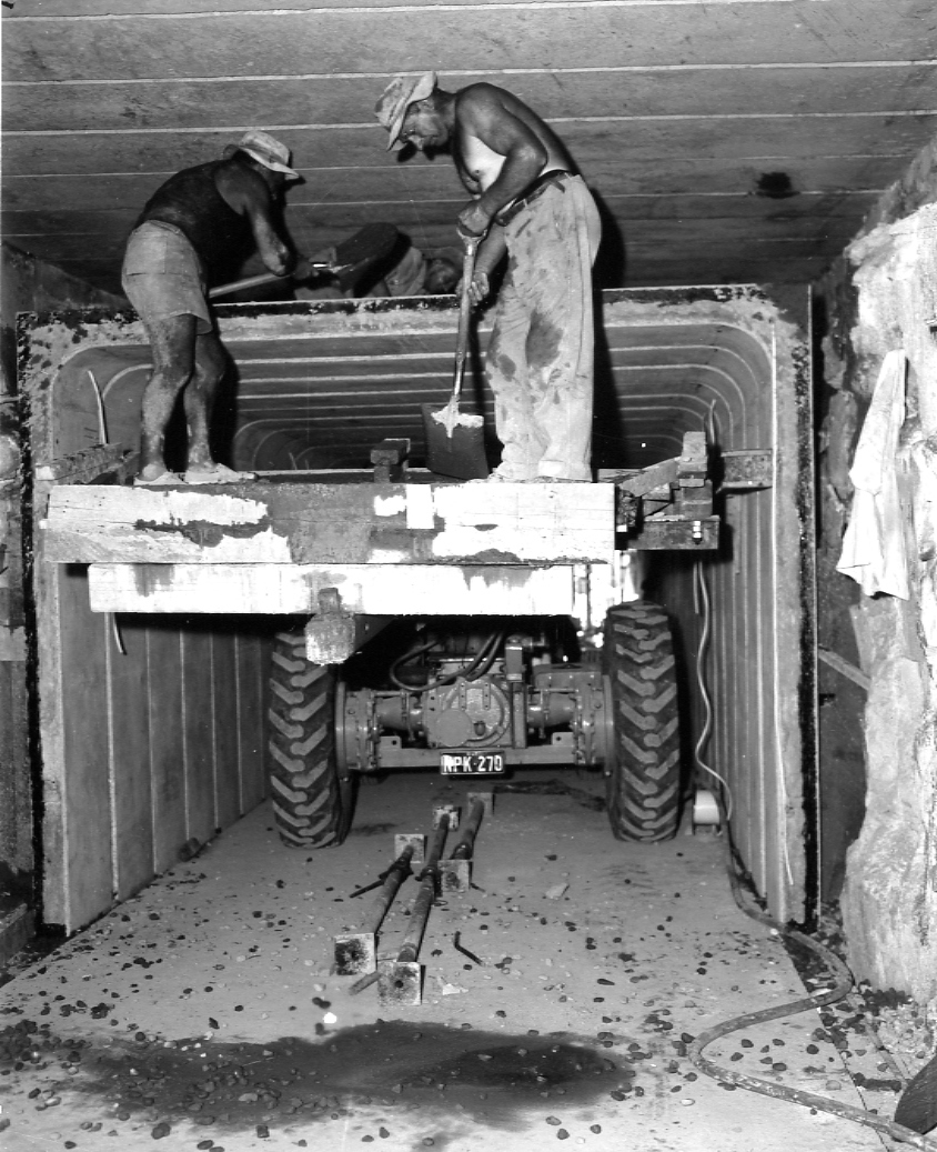 Story Bridge Pedestrain Underpass Construction - 1963