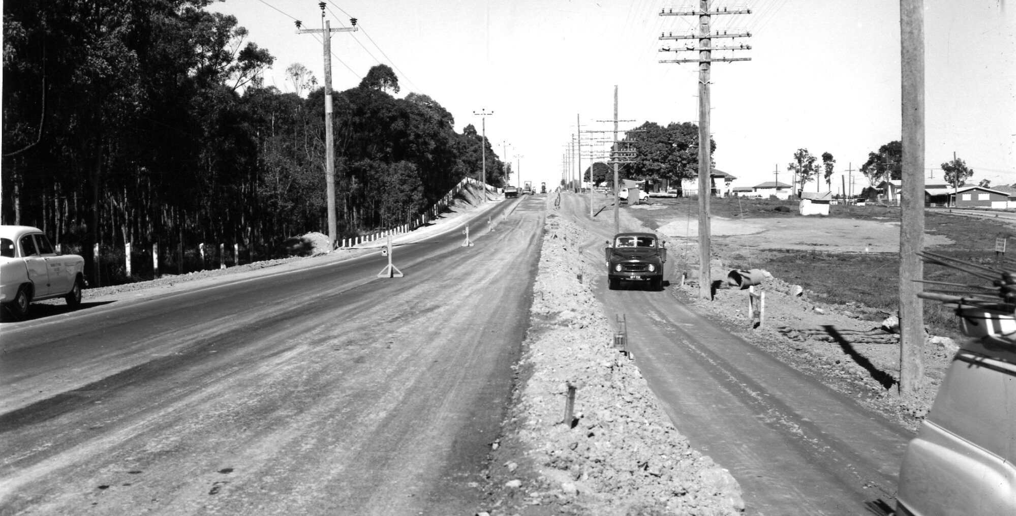 Webster Road Widening - Chermside - 1962
