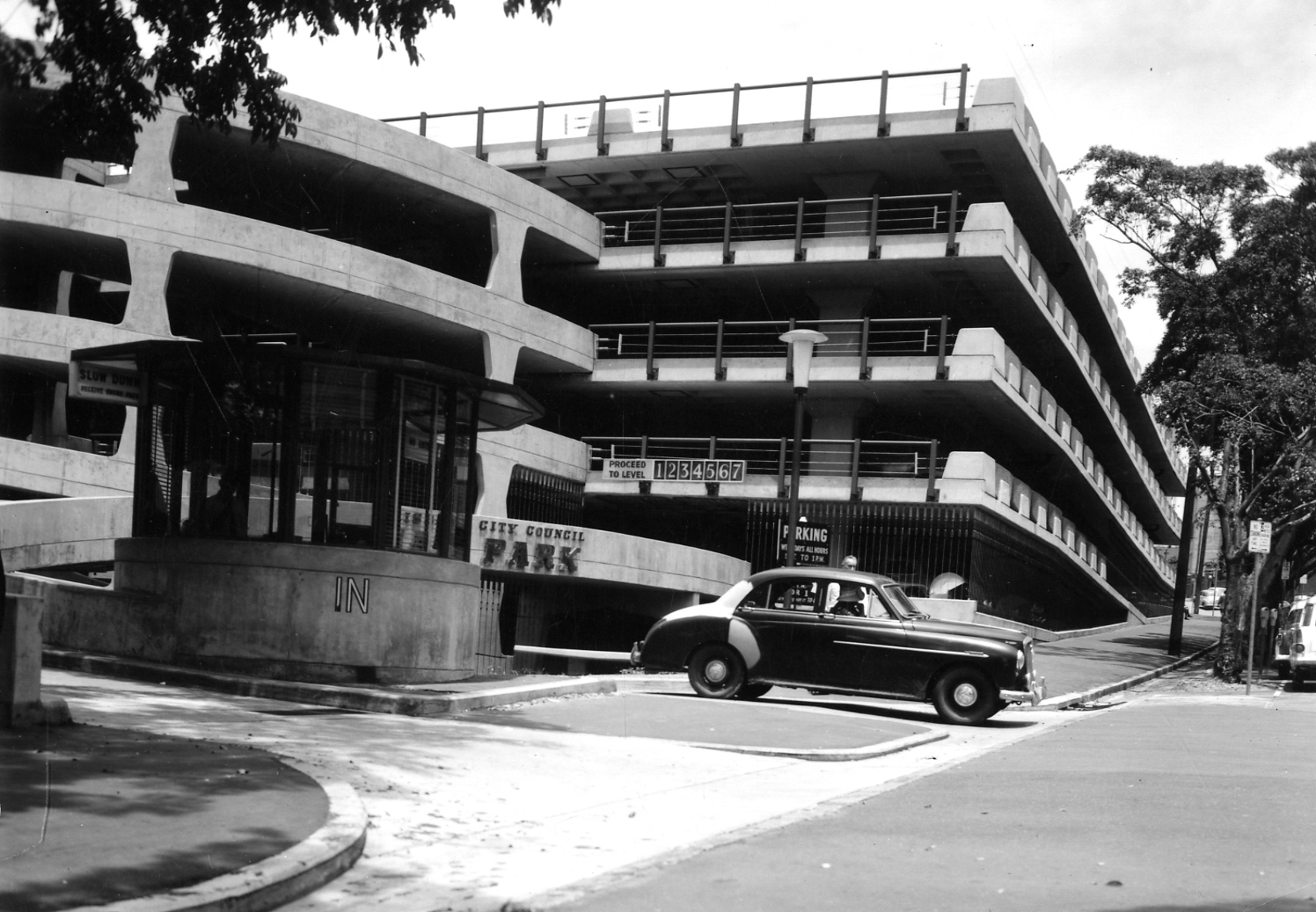 Wickham Terrace Car Park  - Spring Hill - 1961