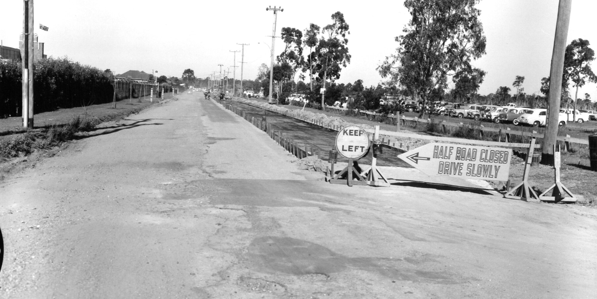 Robinson Road East from Bilsen Road towards Sandgate Road - Virginia - 1961