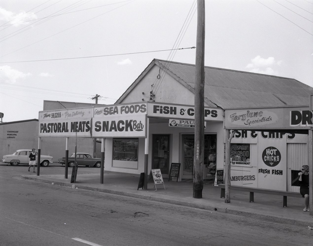 Shops - Corner Gympie Road and Hall Street - Chermside -1967