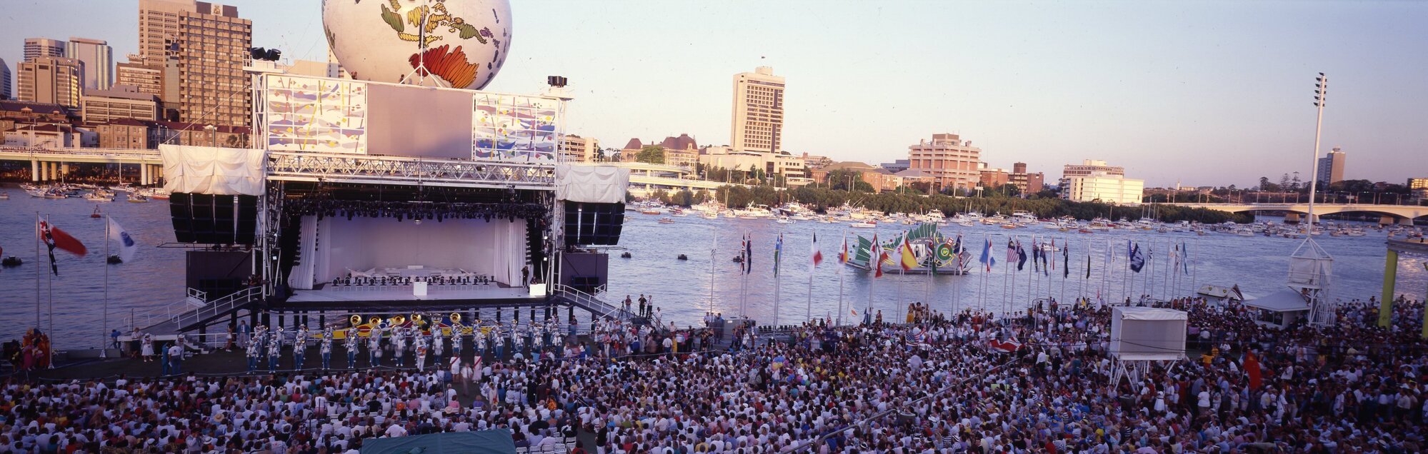 World Expo 88 Opening Ceremony. April 1988