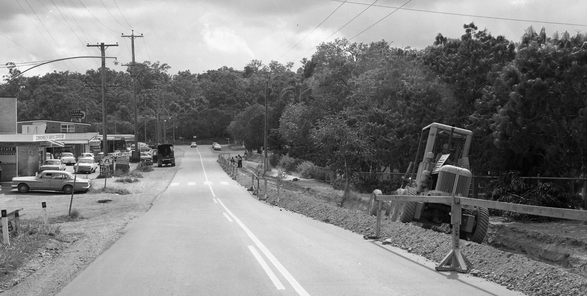 Kenmore Shopping Strip - Moggill Road - Kenmore - 1967