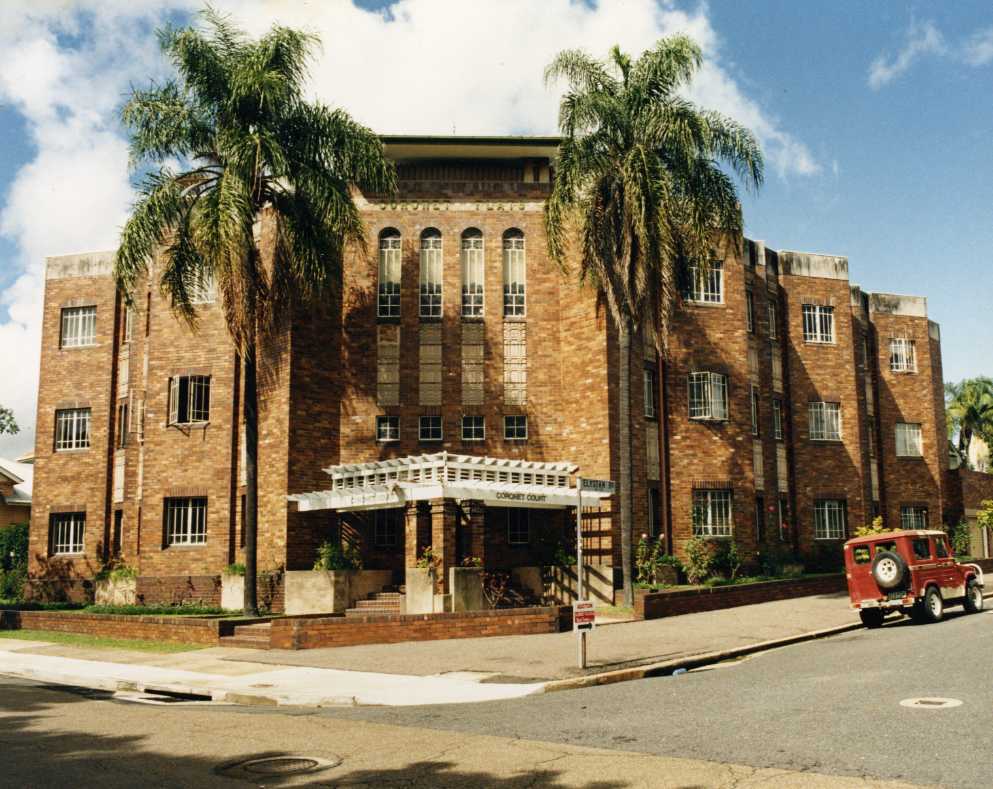 Coronet Court - Brunswick Street and Elystan Road - New Farm - 1989