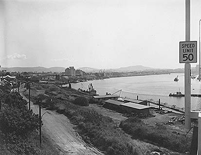 Brisbane River along South Brisbane