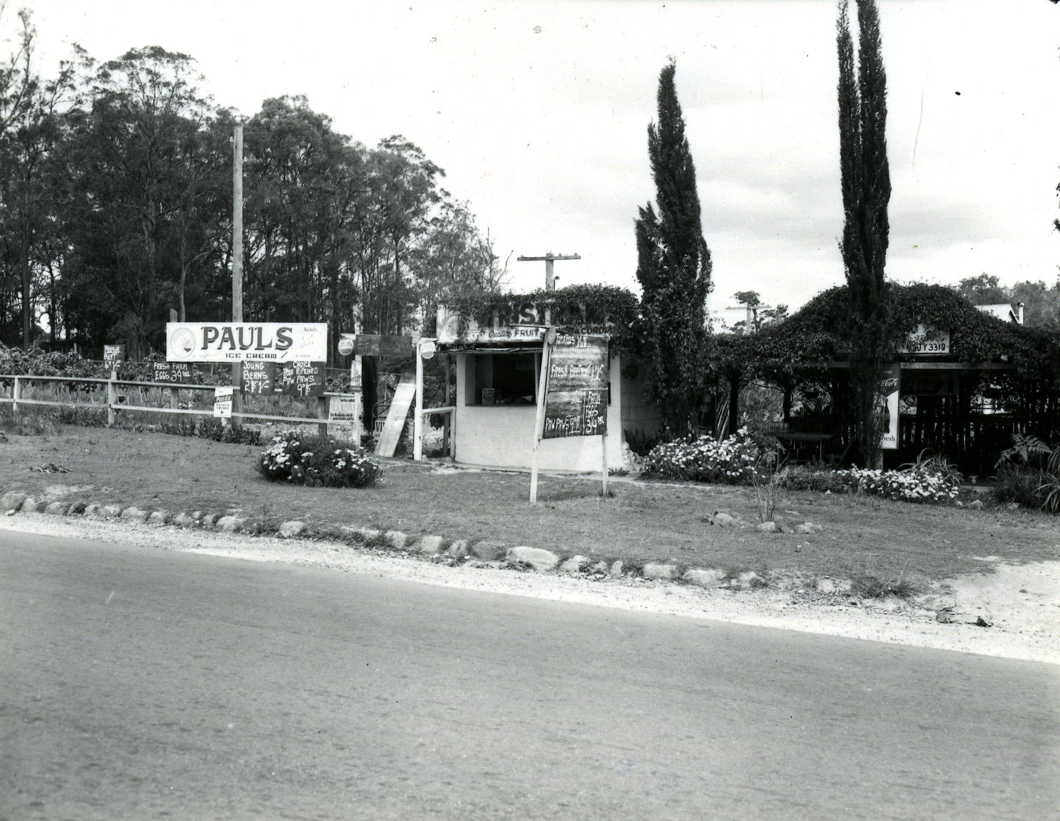 Roadside Stall - Sunnybank 1955