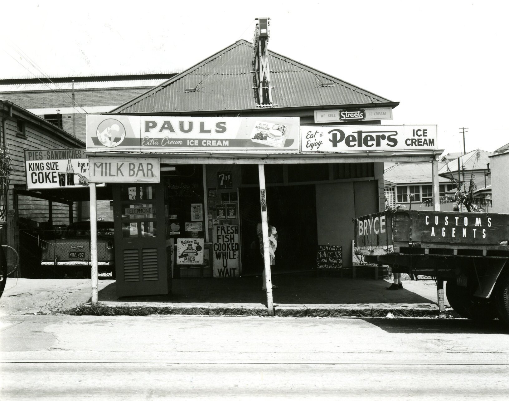 Milk Bar - Vulture Street - West End -1963