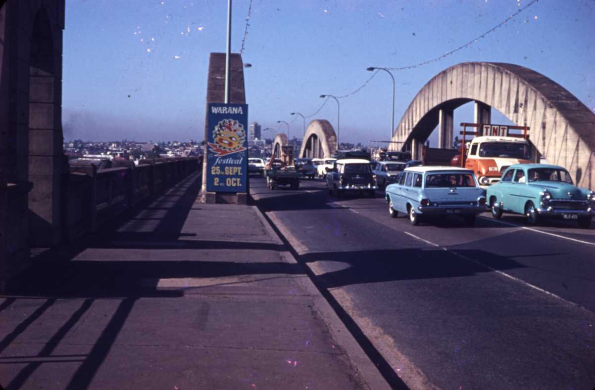 Traffic on William Jolly Bridge - 1965