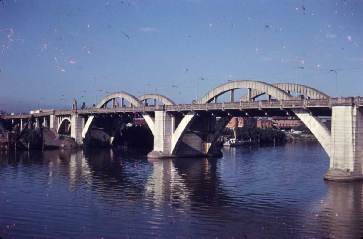 William Jolly Bridge from North Quay - 1965