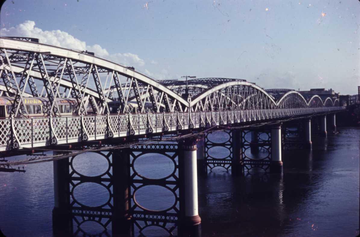 Victoria Bridge from North Quay - 1965