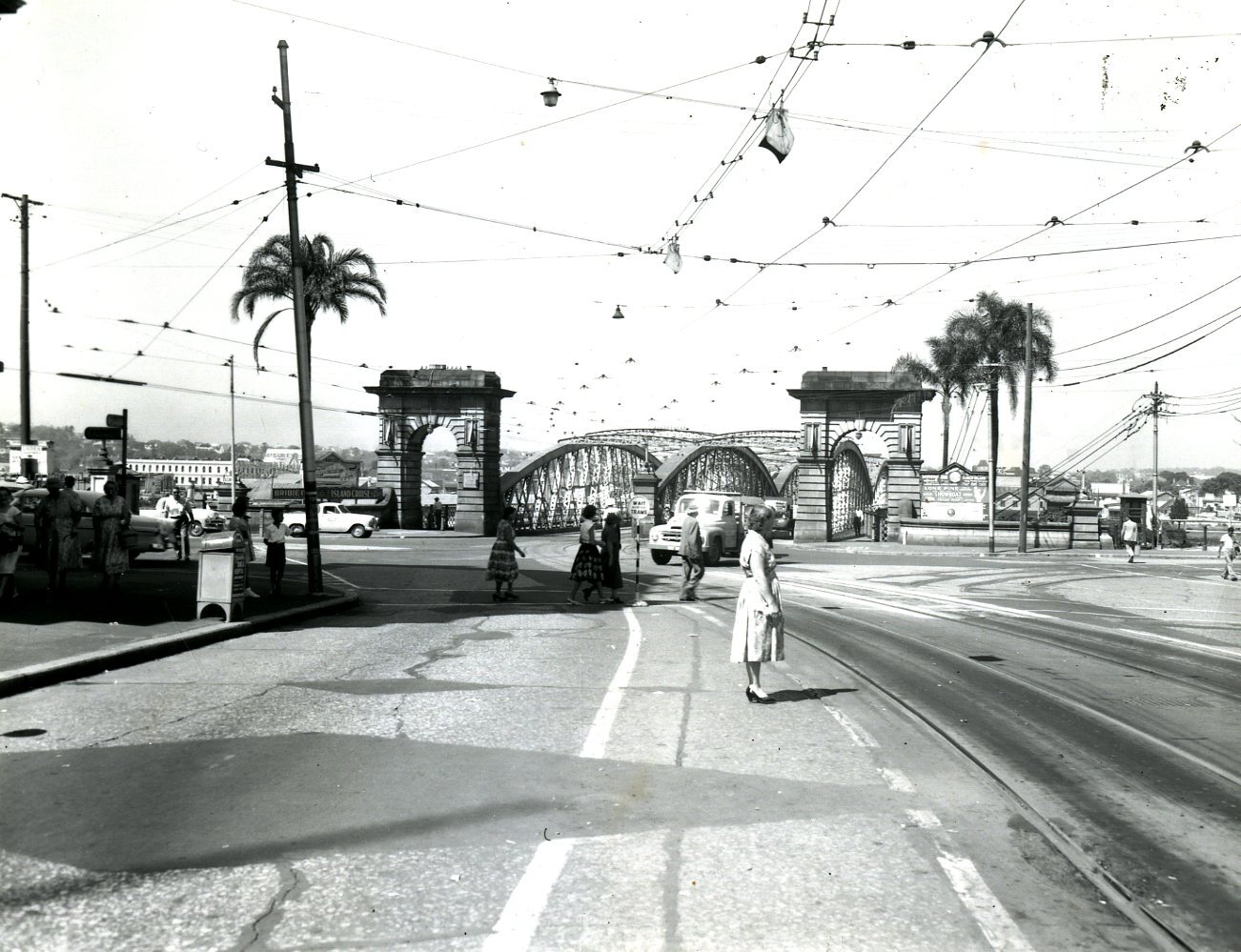 Victoria Bridge - North Quay Approach - 1958