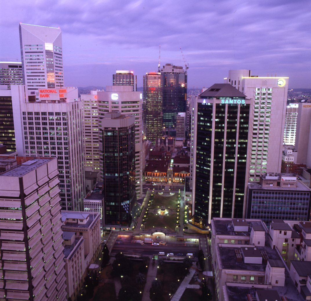 Anzac Square and Post Office Square - 1986
