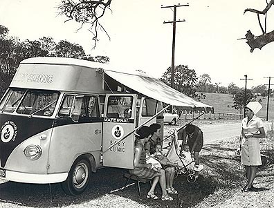 Mobile Baby Clinic Van 1968