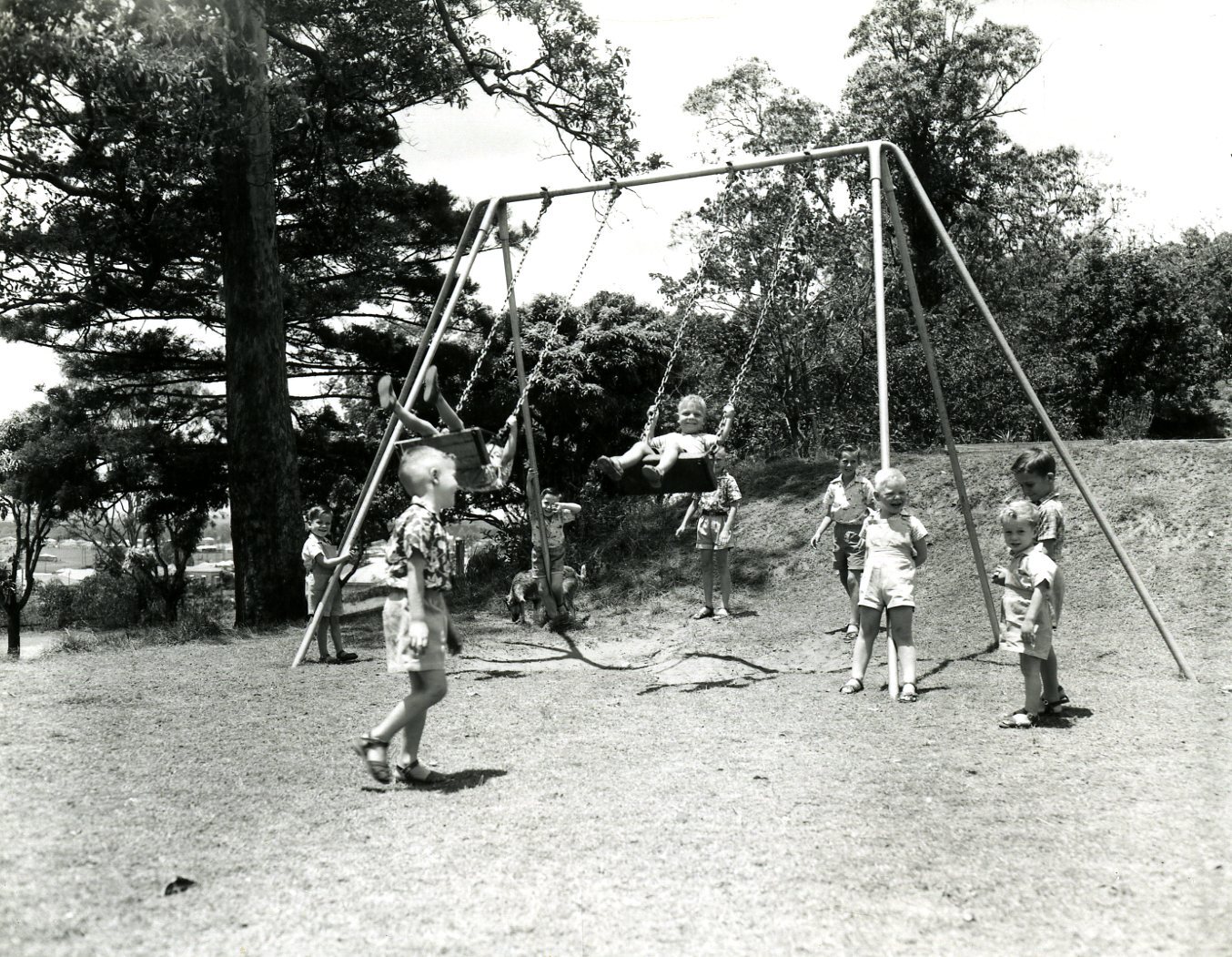 Playground at State Children's Home - 1958