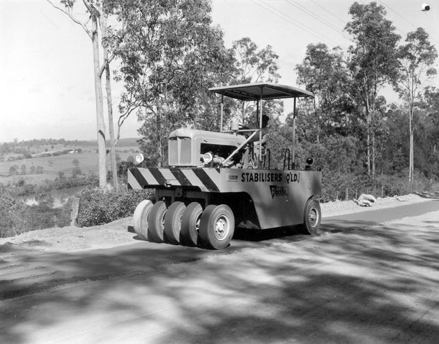 Road Stabilising Machine - Kenmore Road