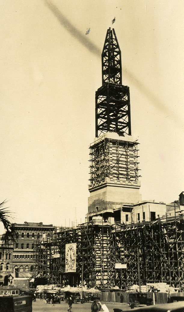 City Hall Tower Under Construction - 1928