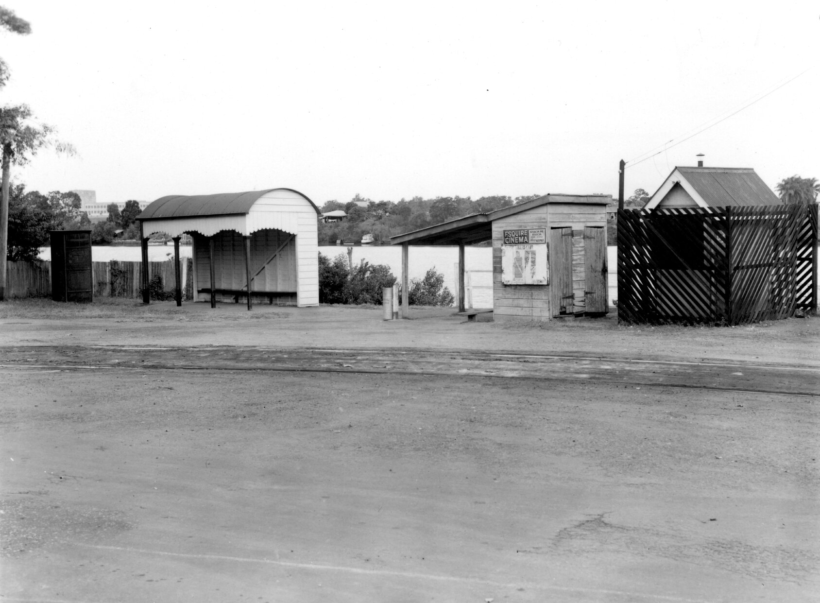 West End Tram Terminus - 1949