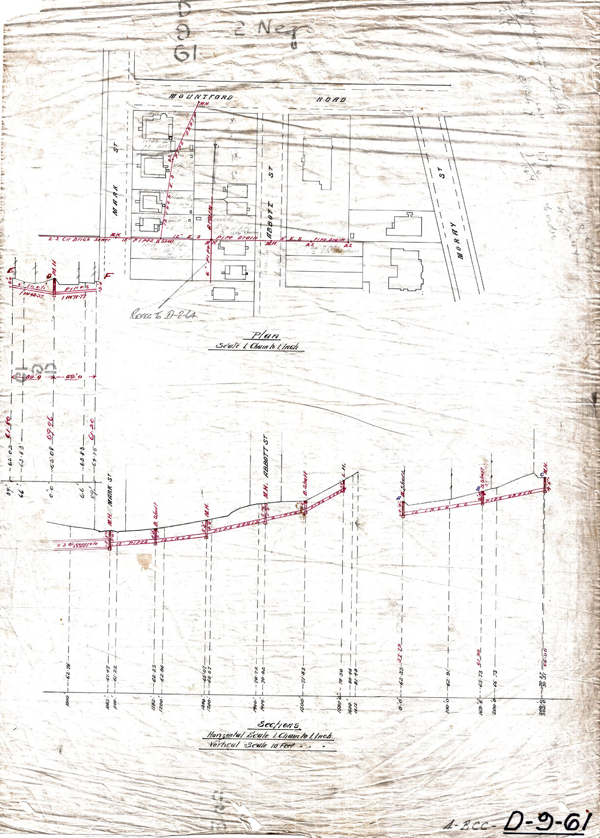 Houses and property owners on Abbott, Moray, Mark Street and Mountford Road, New Farm - 1919