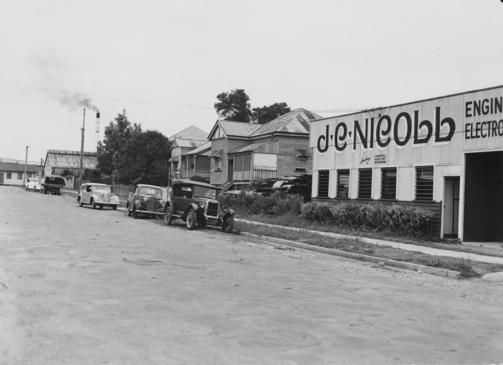 Homes in Industrial Areas - West End - 1950