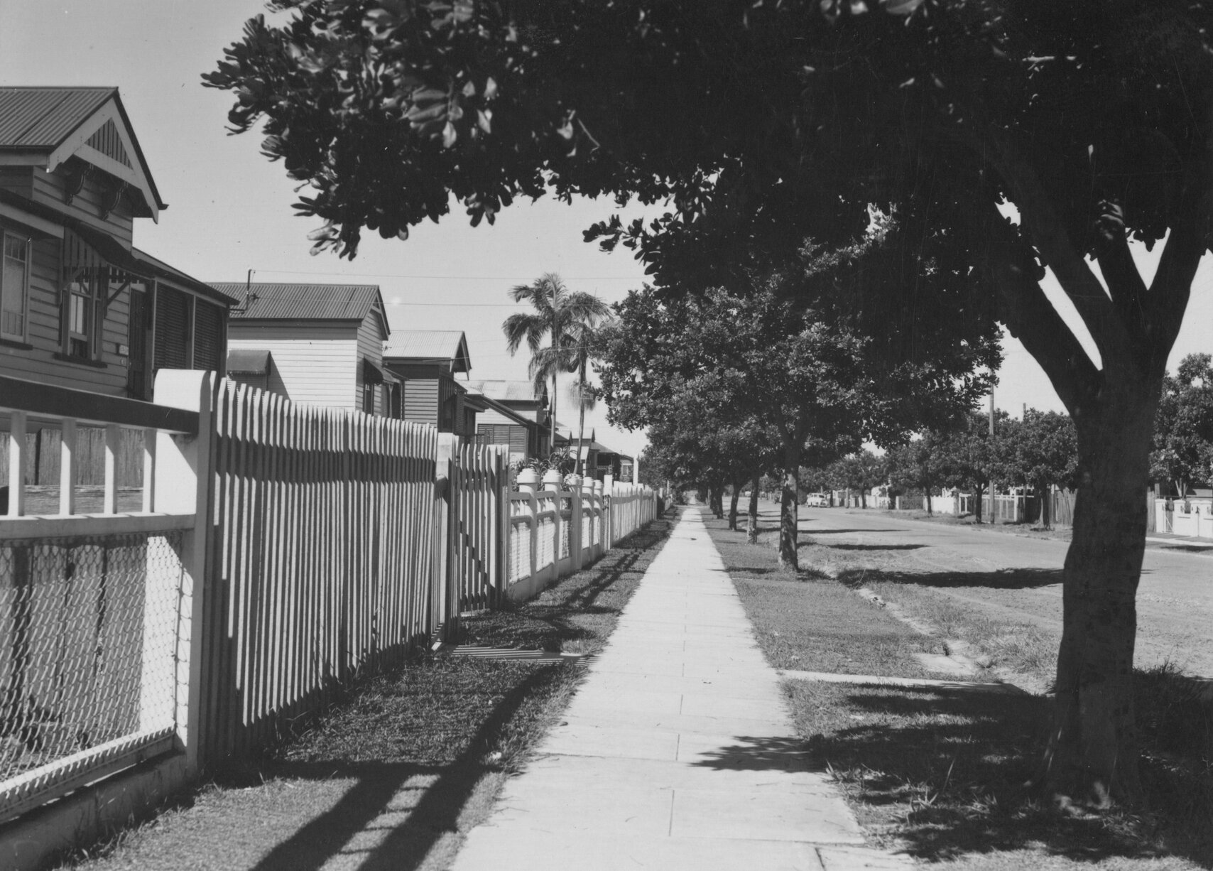 Street Scene - Hendra - 1950