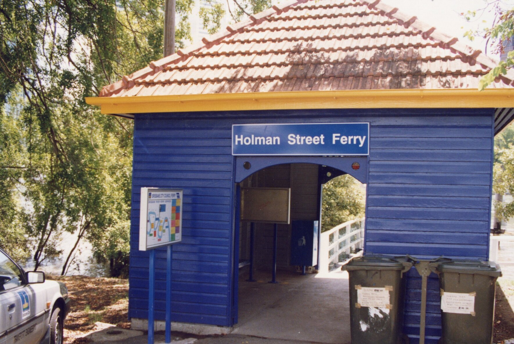 Holman Street Ferry, Kangaroo Point - 1994