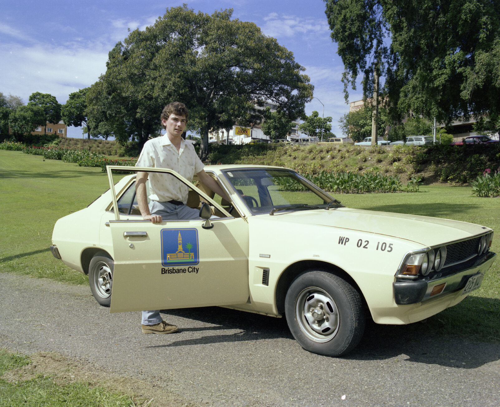 Brisbane City Council Torana with new logo on door - 1982