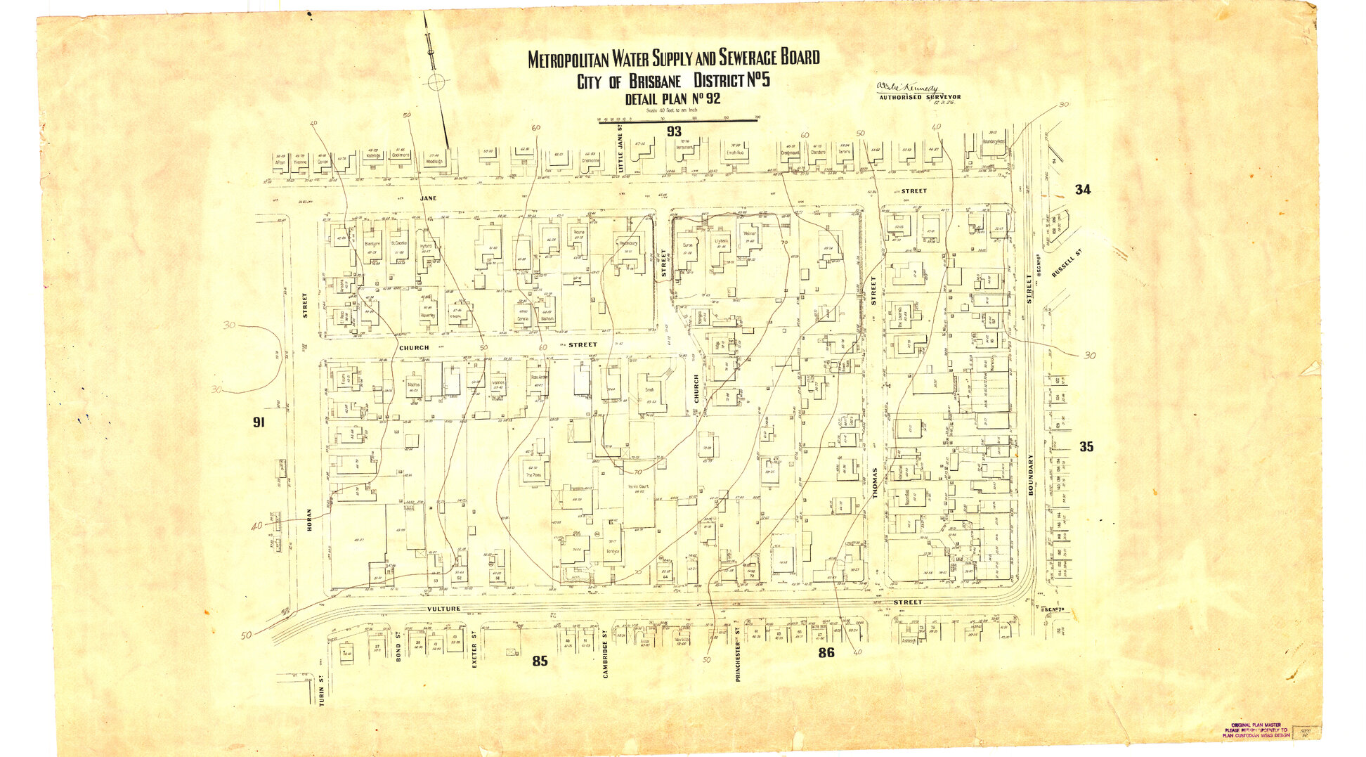 Detail Plan 92 