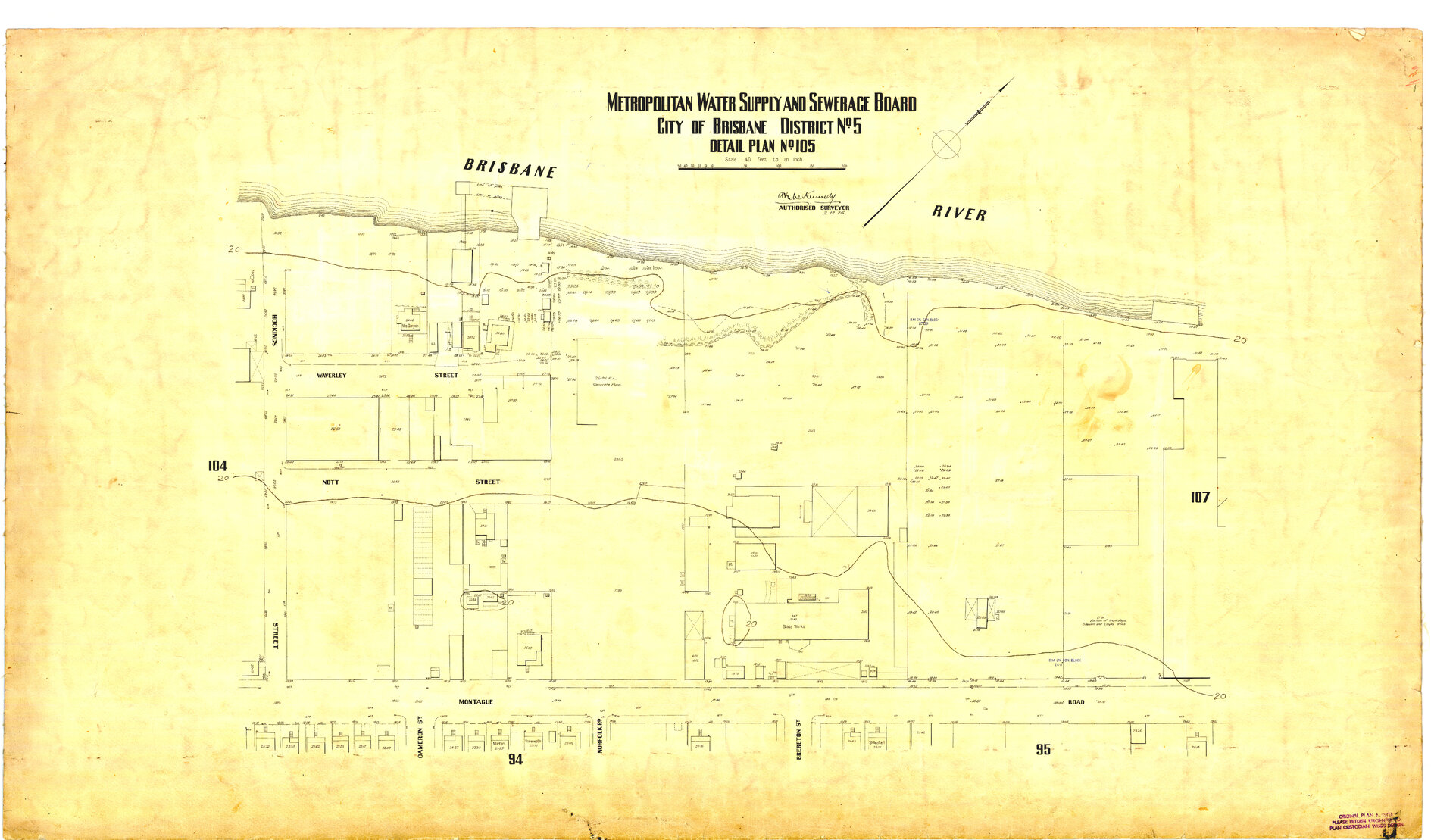 Detail Plan 105 