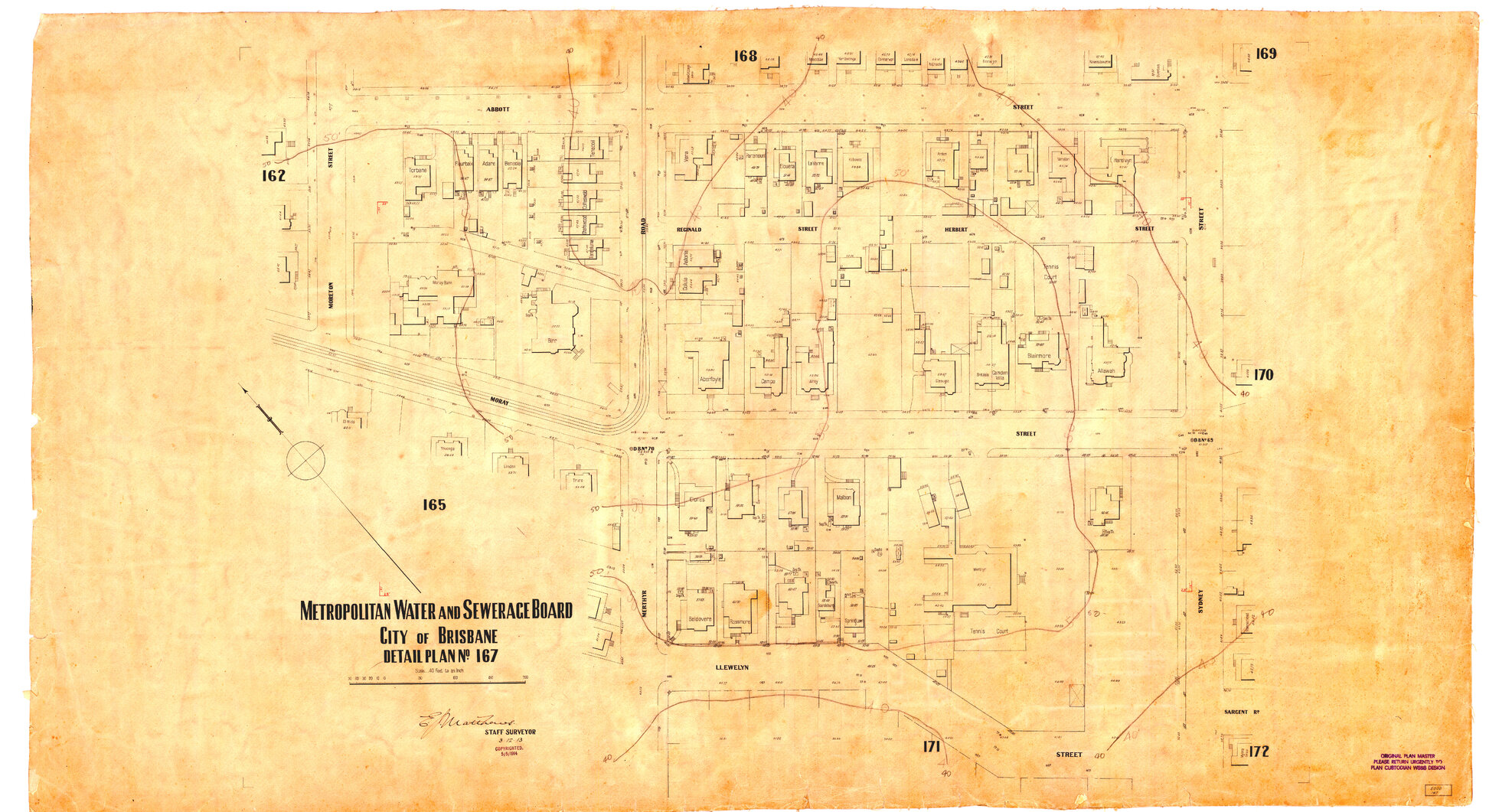 Detail Plan 167 