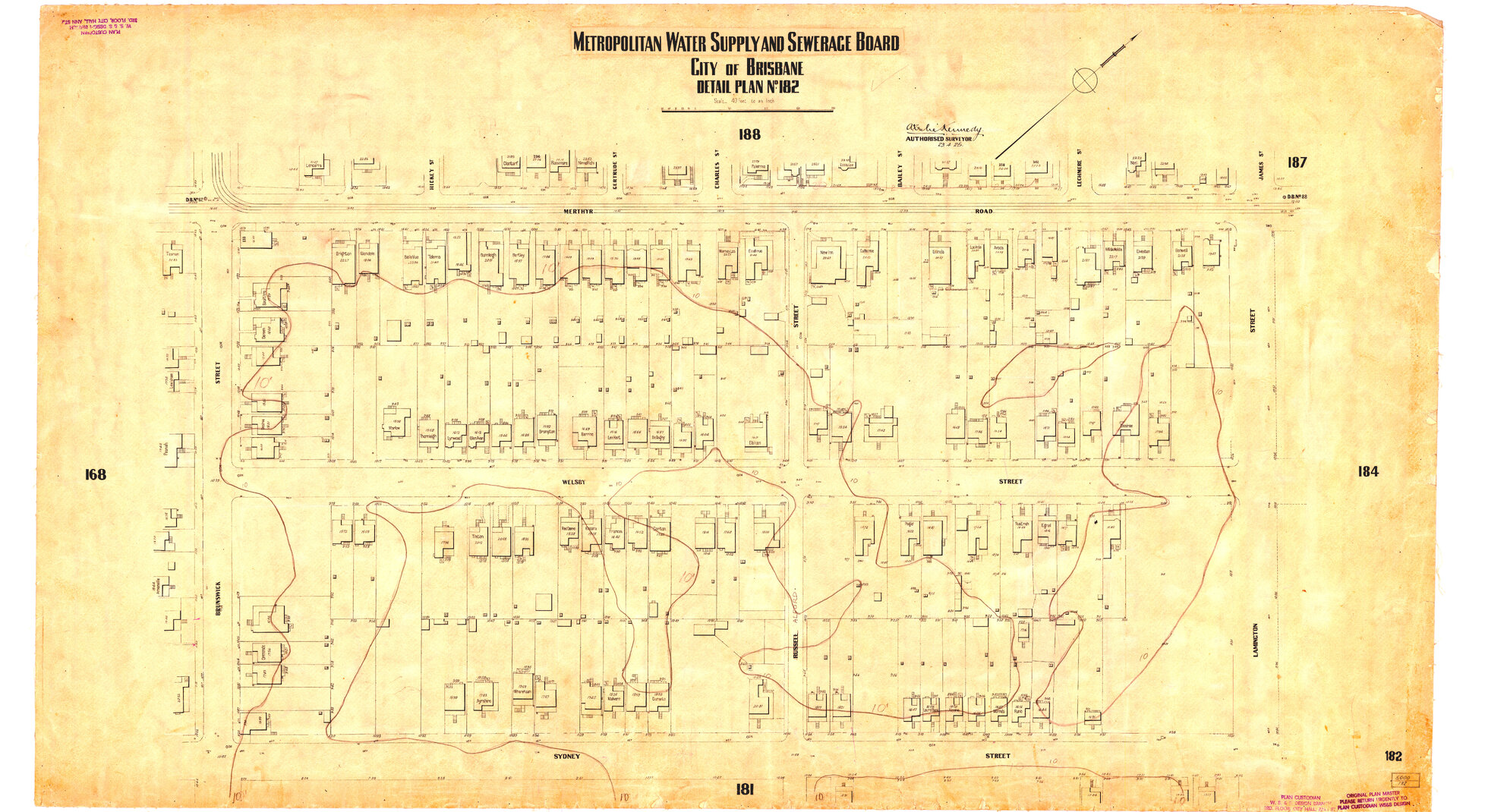 Detail Plan 182 