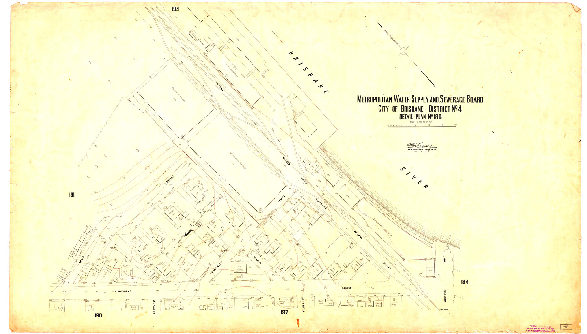 Detail Plan 186 