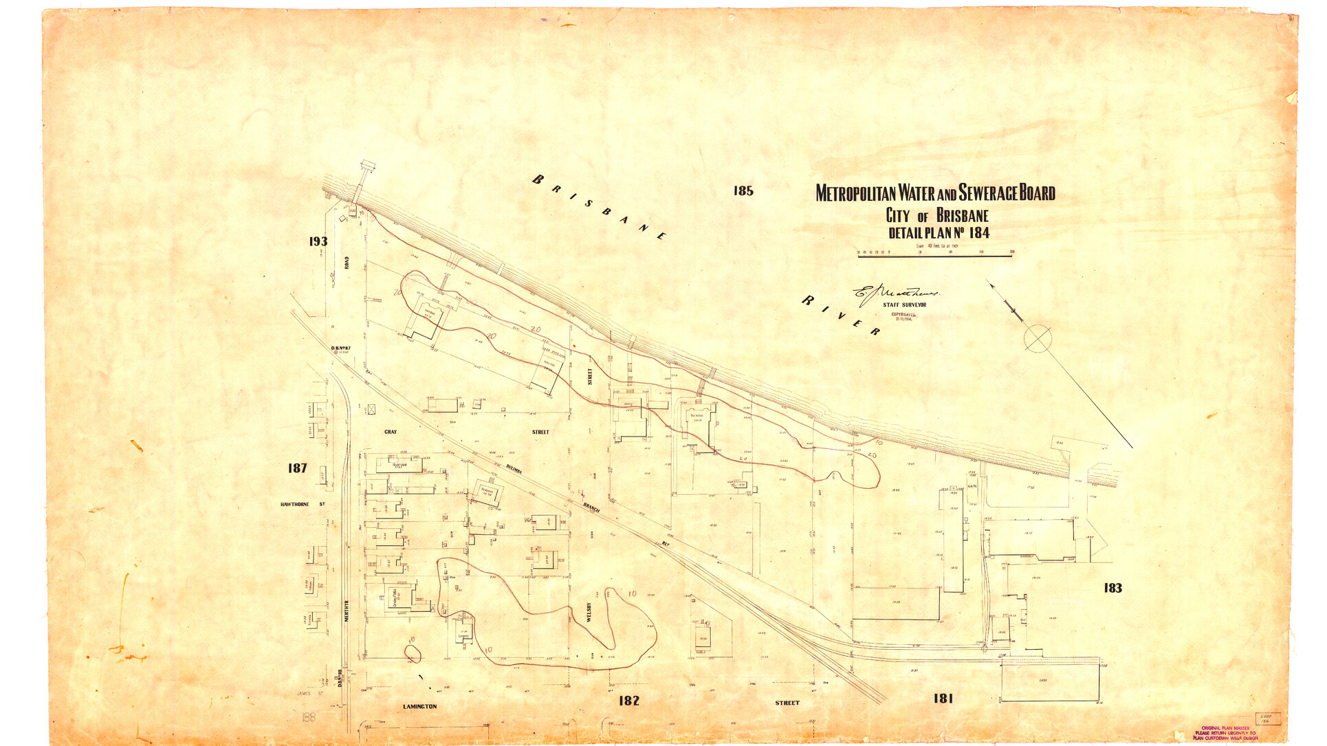 Detail Plan 184 