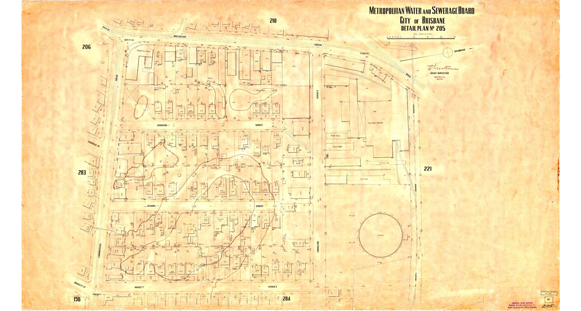 Detail Plan 205 