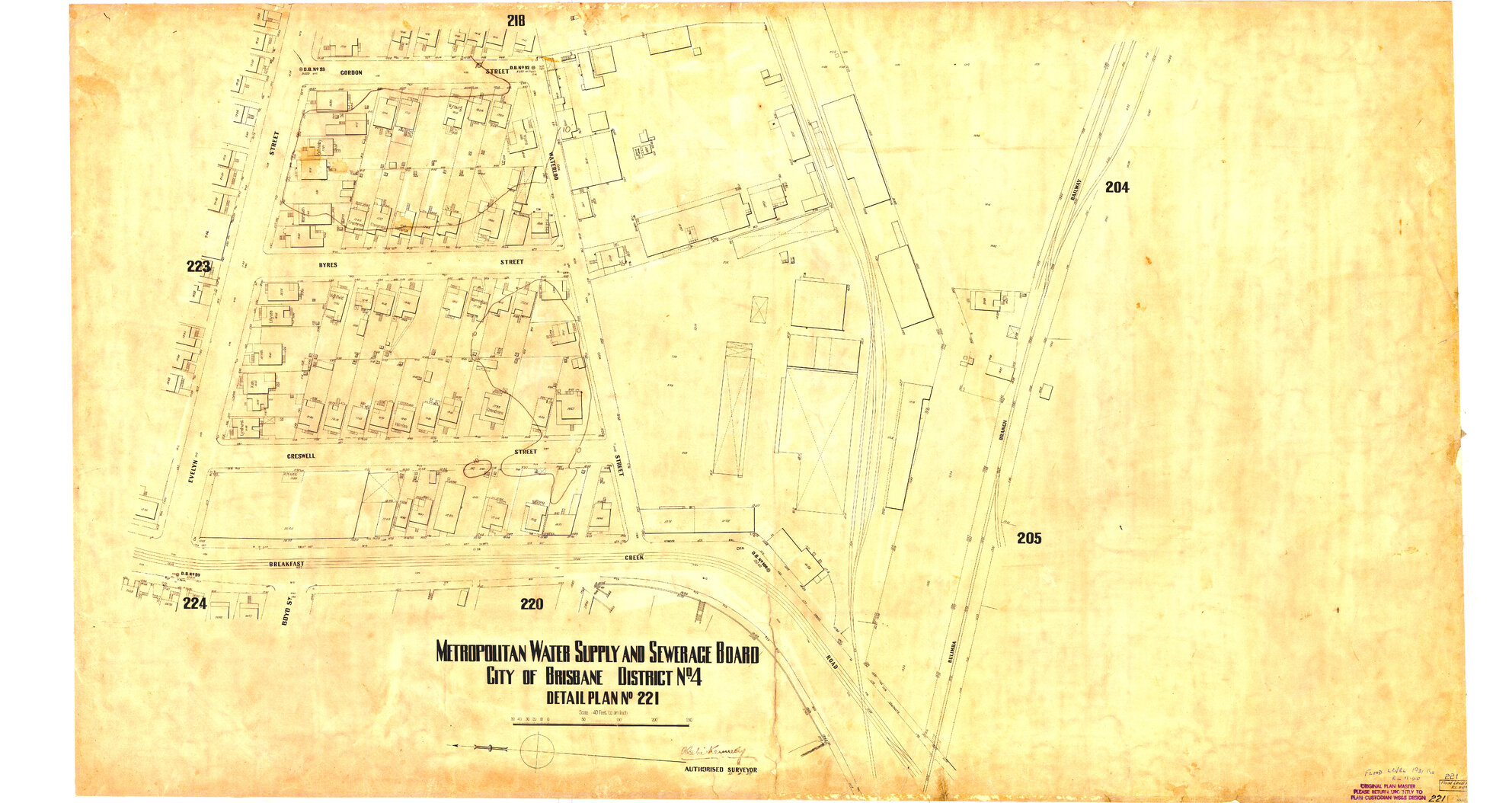 Detail Plan 221 