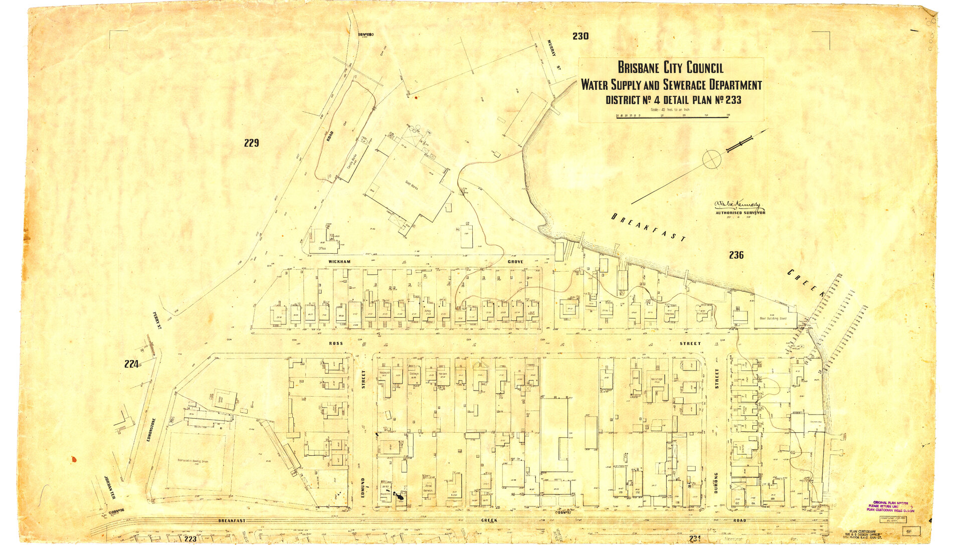 Detail Plan 233 