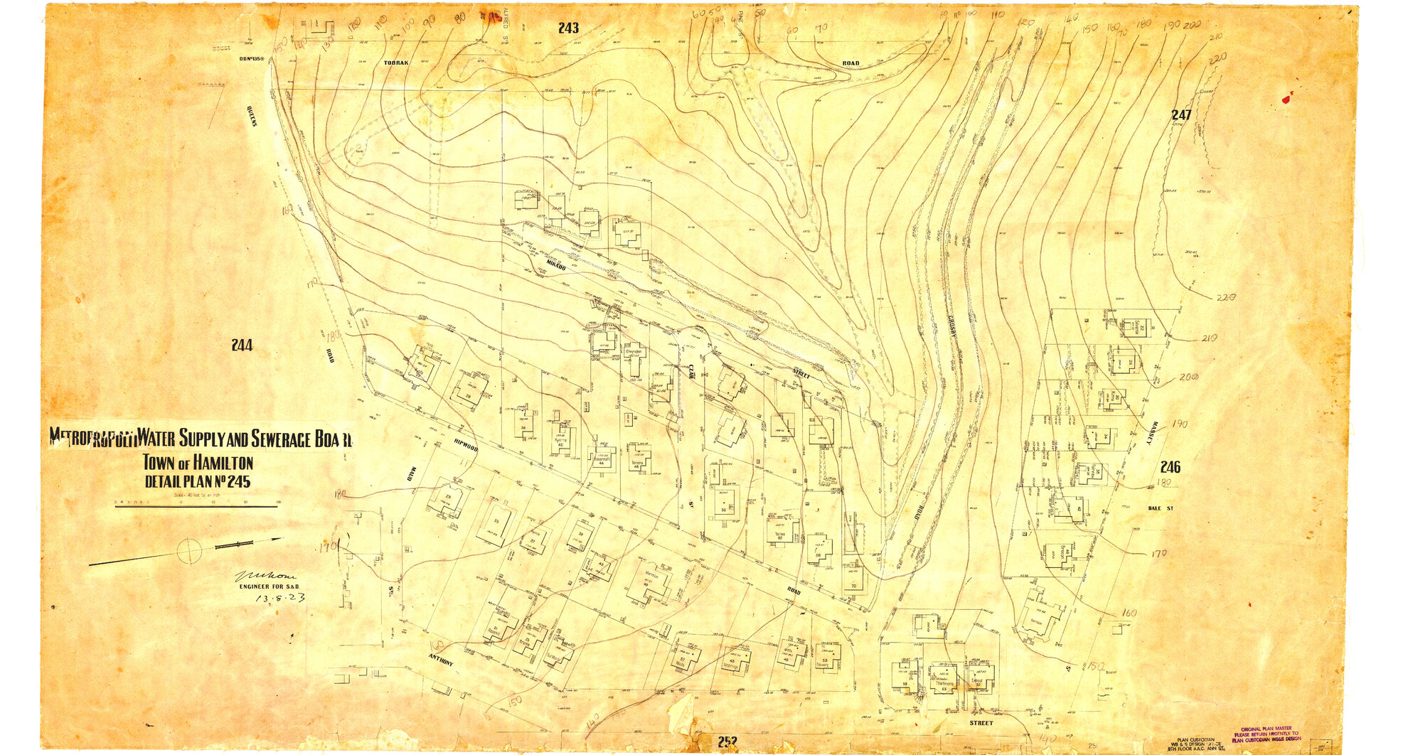 Detail Plan 245 