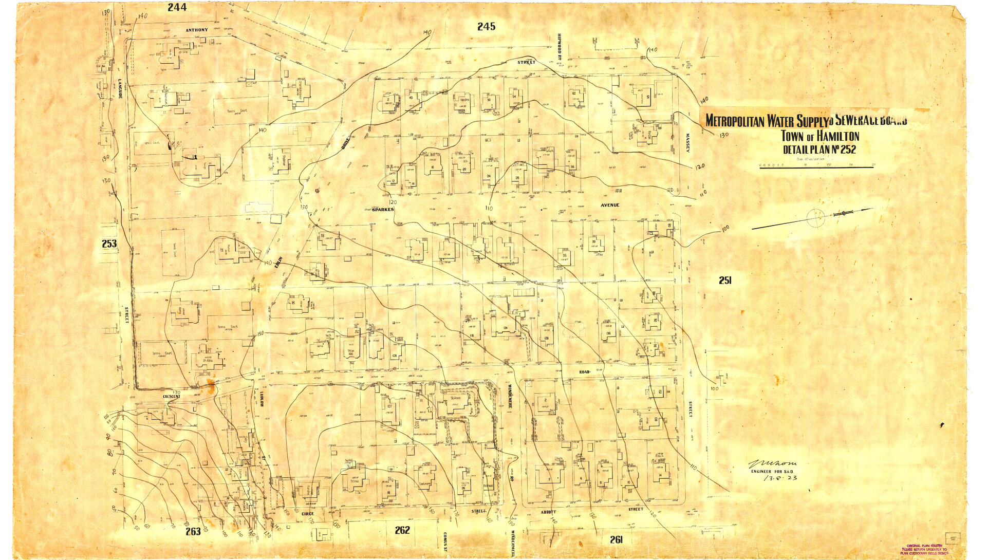 Detail Plan 252 