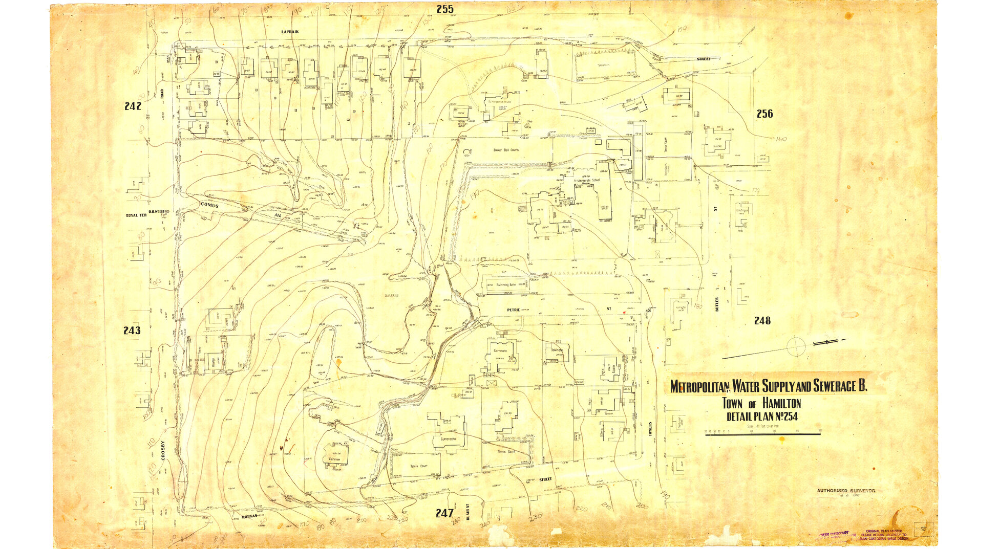Detail Plan 254 