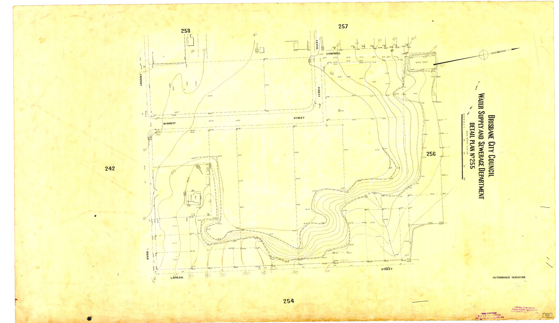 Detail Plan 255 