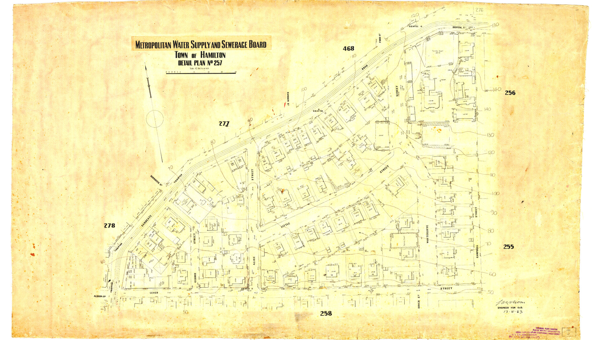 Detail Plan 257 