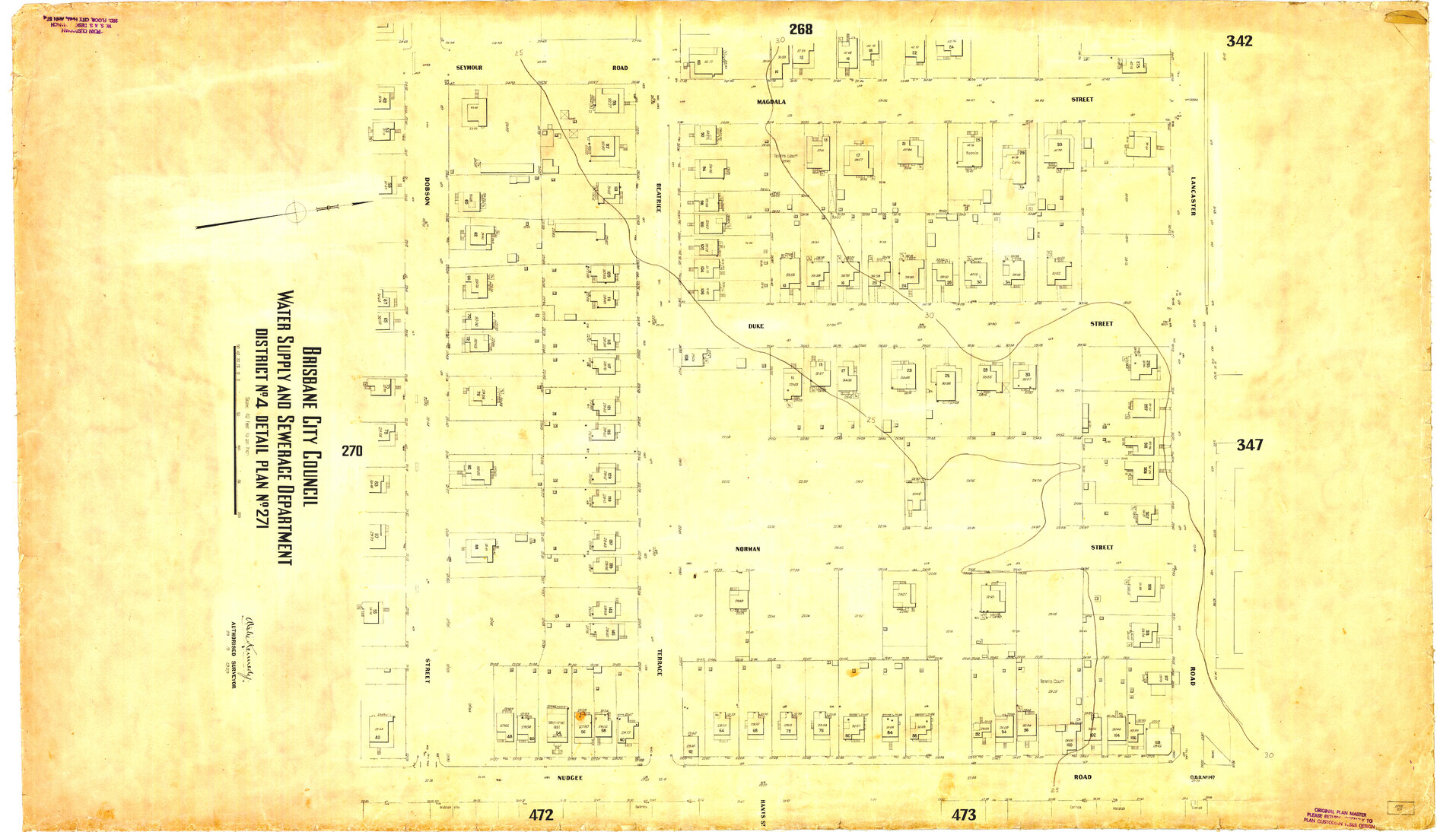 Detail Plan 271 