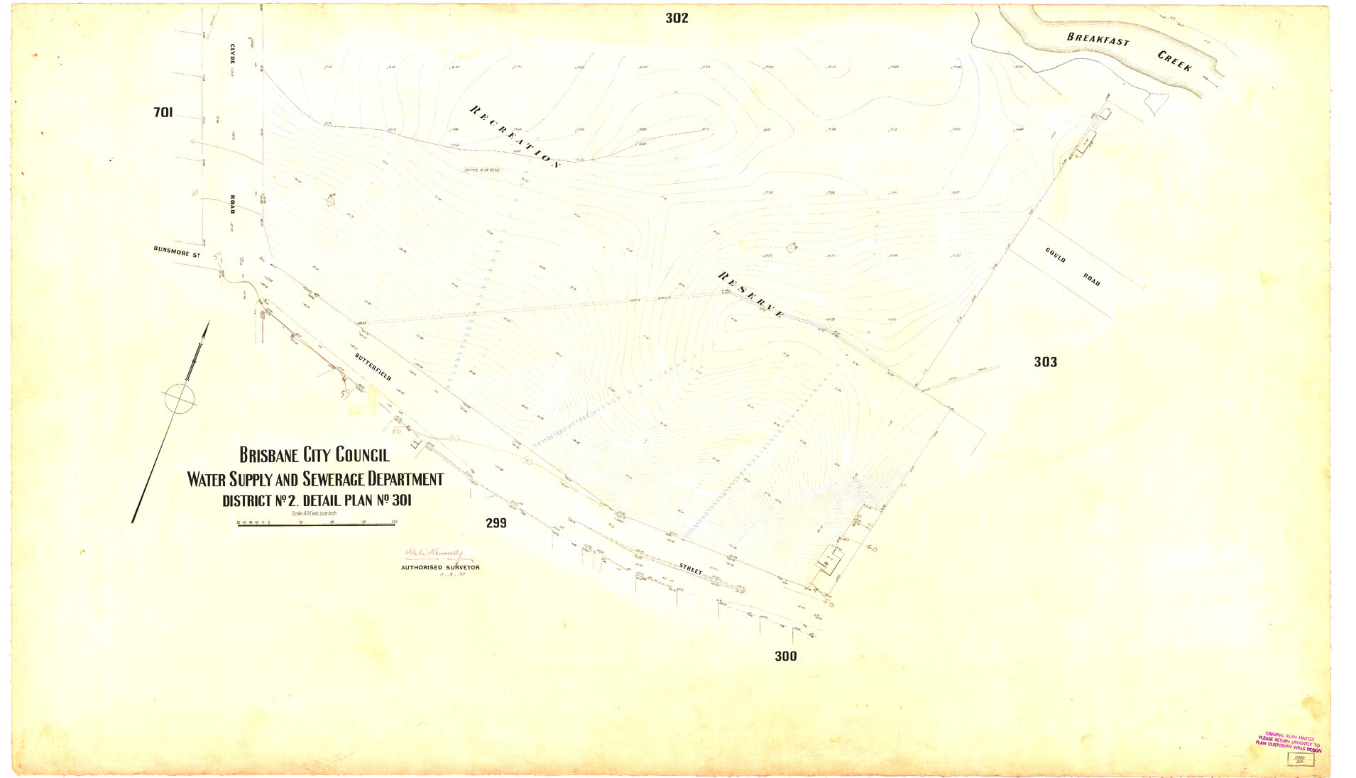 Detail Plan 301 