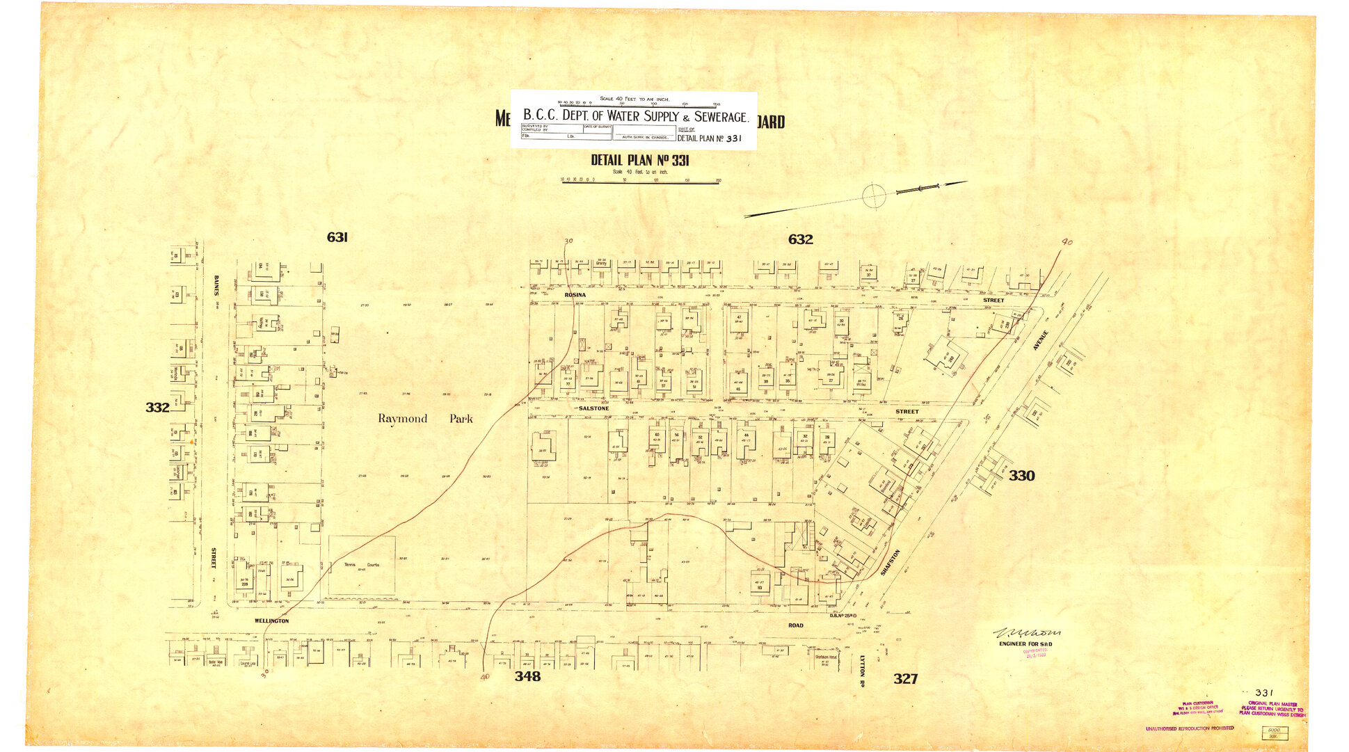 Detail Plan 331 