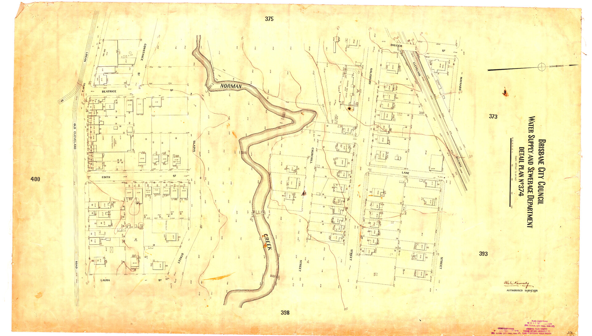Detail Plan 374 