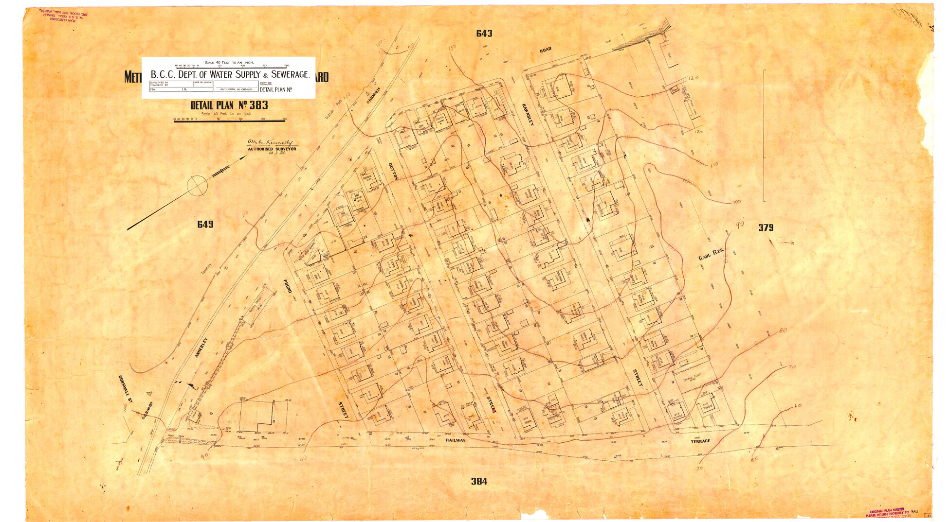 Detail Plan 383 